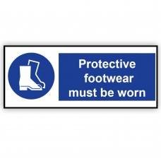 Protective Footwear Must Be Worn 