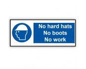 No Hard Hat No Boots No Work