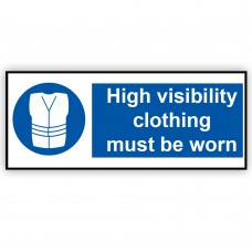 High Visibility Clothing Must Be Worn 