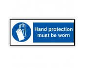 Hand Protection Must Be Worn 