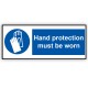 Hand Protection Must Be Worn 