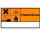Hazardous Correx Sign 