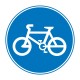 Cyclist Pathway Symbol