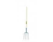 GardenPRO 4 Prong Manure Fork Ash Pole