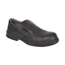 Supertouch X slip On Safety Shoe Black