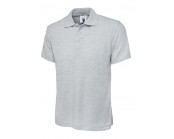 Classic Polo Shirt Heather Grey