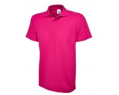 Classic Polo Shirt Hot Pink