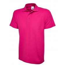 Classic Polo Shirt Hot Pink