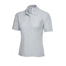 Women's Polos Shirt Heather Grey