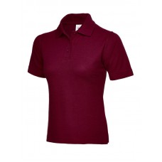 Women's Polo Shirt Maroon