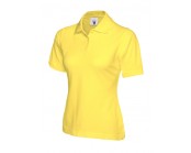 Women's Polo Shirt Yellow