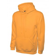 Classic Hooded Sweatshirt Orange
