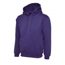 Classic Hooded Sweatshirt Purple