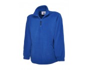 Premium 1/4 Zip Micro Fleece Jacket Royal Blue