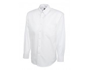 Mens Pinpoint Oxford Full Sleeve Shirt White