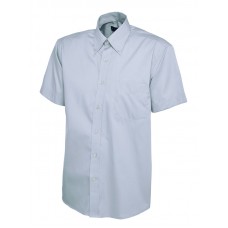 Women's Pinpoint Oxford Half Sleeve Shirt Light Blue