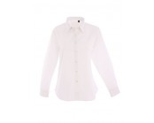 Women's Pinpoint Oxford Full Sleeve Shirt White