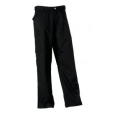 Russell Polycotton Trouser 001M Black