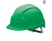 JSP EVO3 Vented Helmet Green