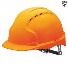 JSP EVO2 Vented Helmet Orange