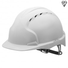 JSP EVO3 Vented Helmet White