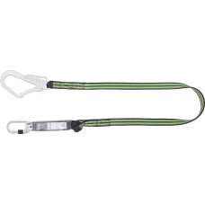 1.8m Shock Absorbing Lanyard & Scaff Hook